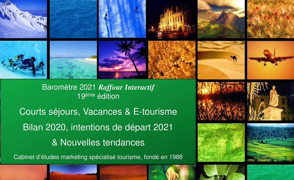 Etudes détaillées sur les vacances de Français : bilan 2020 et intentions 2021