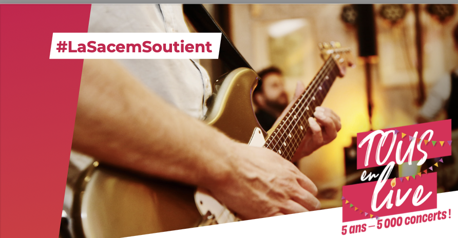 Programme TOUS EN LIVE – Ensemble, faisons vivre la musique partout en France !